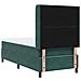 Letto a molle con materasso Verde Scuro 100 x 200 cm Velluto - Foto miniatura 9