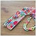 Custodia A Catena Colorata In Gel, Flessibile Ed Elastica, Con Pendente A Catena, Per Iphone 8 Plus / Iphone 7 Plus, Multicolore. - Foto miniatura 7