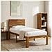 Letto Singolo con Testiera ROSTOCK Naturale 100 x 200 cm - Foto miniatura 2