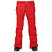 Pantalone Snowboard Donna Society Rosso Xs - Foto miniatura 1