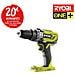 Trapano Ryobi 18v Impact Oneplus Caricabatterie Senza Batteria R18pd3-0 - Foto miniatura 2