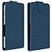 Custodia Smartphone 4,7''"" A 5,0'' Sportellino Portafoglio Universale Blu Scuro - Foto miniatura 5