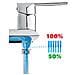 12 Bsp Risparmio Idrico Doccia Flusso Regolatore 50% Consumo Riduttore - Foto miniatura 2