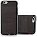 Custodia Compatibile Con Apple Iphone 6 / Iphone 6s In Wooden Nero - Coperchio Protettivo In Silicone Tpu Flessibile - Foto miniatura 3