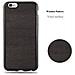 Custodia Compatibile Con Apple Iphone 6 / Iphone 6s In Wooden Nero - Coperchio Protettivo In Silicone Tpu Flessibile - Foto miniatura 7