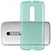 Custodia Compatibile Con Motorola Moto X Play In Blu Transparente - Coperchio Protettivo In Silicone Tpu Flessibile - Foto miniatura 1