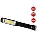 Torcia Led In Alluminio Cob 3w + Flash Rosso Magnete Big Daddy - Foto miniatura 4