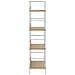 Scaffale Libri 4 Ripiani Rovere 60x27,6x124,5 Legno Multistrato - Foto miniatura 4