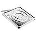 810.400 Clasica Pieghevole Tin Plate Pane Tostapane Argento 20 X 20 Cm - Foto miniatura 3