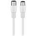 WE66613 Cavo Antenna M / F 1.5 m Colore Bianco - Foto miniatura 1