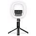 Clickringbt Lampada Ad Anello Con Treppiede / Selfiestick - Foto miniatura 13
