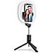 Clickringbt Lampada Ad Anello Con Treppiede / Selfiestick - Foto miniatura 4