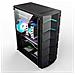 Case IT-GMCS11 ATX / Micro ATX 1 Porta USB 3.0 Colore Nero (Finestrato) - Foto miniatura 3