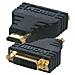 DVI-D / HDMI Adapter DVI-D HDMI Nero cavo di interfaccia e adattatore - Foto miniatura 1