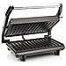 Grill contact, Da tavolo, Nero, Acciaio inossidabile, Rettangolare - Foto miniatura 1