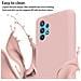 Catena Di Telefoni Cellulari Compatibile Con Samsung Galaxy A32 5g In Liquid Rosa - Coperchio Di Protezione In Silicone Con Cordino Regolabile In Lunghezza - Foto miniatura 3