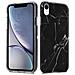 Cadorabo Custodia Compatibile Con Apple Iphone Xr In Marmo Nero Bianco No. 22 - Coperchio Protettivo In Silicone Tpu Con Motivo A Mosaico - Foto miniatura 6