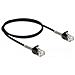 Cavo RJ45 maschio per RJ45 femmina Cat. 6A da 1 m nero - Foto miniatura 2