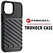 Thunder Custodia Tpu Silicone Cover Case Per Apple Iphone 13 Pro Black - Foto miniatura 3
