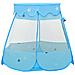 Tenda Da Gioco Per Bambini Blu Con 250 Palline 102x102x82 Cm - Foto miniatura 2