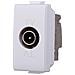 Connettore Presa Tv Passante Maschio Serie Solar Compatibile Matix - Foto miniatura 1