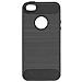 Forcell Custodia B-case Tpu Silicone Cover Case Per Apple Iphone Se (2022) Carbon Metal Black - Foto miniatura 2