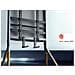 Supporto TV da Pavimento WM7482 da 32-70" Peso Massimo Supportato 80 Kg Colore Quercia/ Argento/ Grigio - Foto miniatura 3