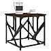 Tavolino Salotto Rovere Marrone 45x45x47,5 Cm Legno Multistrato - Foto miniatura 3