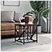 Tavolino Salotto Rovere Marrone 45x45x47,5 Cm Legno Multistrato - Foto miniatura 1