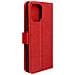 Custodia Per Xiaomi Redmi 12 Copertina Portacarte Funzione Supporto Rossa - Foto miniatura 1