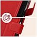 Custodia Per Xiaomi Redmi 12 Copertina Portacarte Funzione Supporto Rossa - Foto miniatura 3