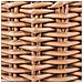 Set Di 3 Vasi Per Piante Aucuba Rattan Sintetico 26/34/44 Cm Marrone Chiaro - Foto miniatura 7