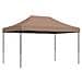 Tenda Da Festa Pieghevole Pop-up Marrone 440x292x315 Cm - Foto miniatura 5
