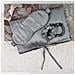 Travel Set Hair Borsa Di Seta, Maschera Per Dormire, Scrunchie S & Scrunchie M - Foto miniatura 3