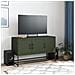 Mobile Tv Verde Oliva 100,5x39x60,5 Cm In Acciaio - Foto miniatura 4