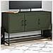 Mobile Tv Verde Oliva 100,5x39x60,5 Cm In Acciaio - Foto miniatura 6