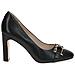 Black Nappa Elegant Closed Pumps Scarpe Con Tacco Pelle Scarpe Donna Nero Eu 36, 9-22401-20-022 - Foto miniatura 2