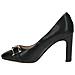 Black Nappa Elegant Closed Pumps Scarpe Con Tacco Pelle Scarpe Donna Nero Eu 36, 9-22401-20-022 - Foto miniatura 3