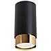 Lampada Da Soffitto Nero 12,5 Nero /oro Sl. 1410 - Moderno Lampada Da Soffitto Nero /oro 12.5x6x6 Cm - Foto miniatura 1
