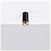 Lampada Da Soffitto Nero 12,5 Nero /oro Sl. 1410 - Moderno Lampada Da Soffitto Nero /oro 12.5x6x6 Cm - Foto miniatura 5