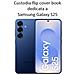 Smart Book Custodia A Libro Poket Flip Cover Case Per Motorola Moto G55 5g Blu - Foto miniatura 2