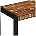 Panca Multicolore 60x35x45 cm in Legno Massello Recupero - Foto miniatura 8