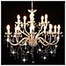 Lusso Casadino -  Candelabro A 2 Livelli Bianco 15 Lampadine E14 - Foto miniatura 1
