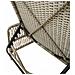 Lettino Prendisole Grigio chiaro Rattan PE 157 x 55 x 92 cm - Foto miniatura 9