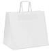 Sacchetti di Carta 50 pz con Manici Bianchi 32x22x28 cm - Foto miniatura 4