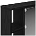 Mobile da specchio LED  - Rovere nero - 76x15x55 cm - Realizzato in legno ingegnerizzato - Foto miniatura 8