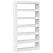 Libreria Bianca Bianca Legno ingegnerizzato 100 x 30 x 198 cm - Foto miniatura 7