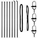 Pali per Recinzione 7 pcs Grigio Ø32mm 170 cm Acciaio zincato - Foto miniatura 1