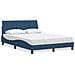 Letto con Materasso Blu 120x200 cm in Tessuto - Foto miniatura 2