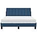 Letto con Materasso Blu 120x200 cm in Tessuto - Foto miniatura 5